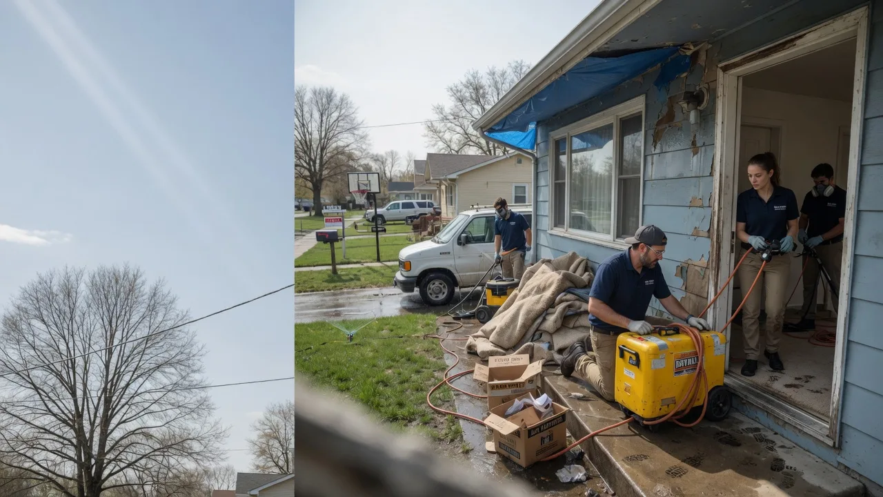 Basement Flood Cleanup in Wallington, NJ near me